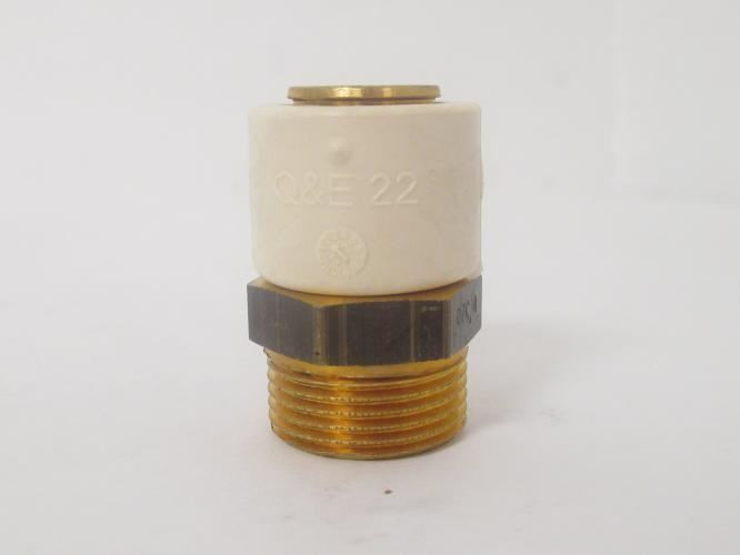 PE-X Q&E 22; PEX Coupler; 3/4"NPT X 1/2"ID