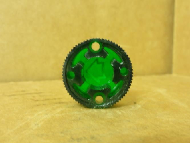Eaton 10250TEG; Green Knob Lens For illuminated Switch