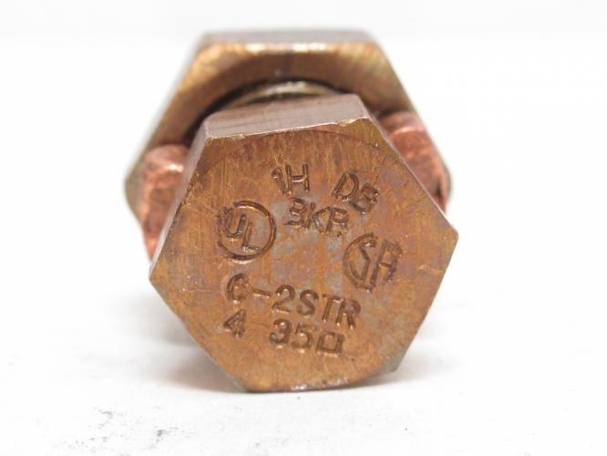 T&B 1H DB; Bronze Alloy Split-Bolt Connector;
