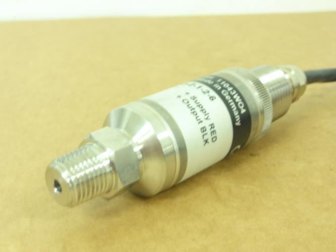 Noshok 100-1-5-2-1-2-6; Pressure Transmitter; 1-5PSI; 10-30VDC