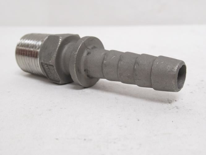 Dixon RMS1; BOSS Male Stem; SS-316; 1/2NPT; 1/2" Shank