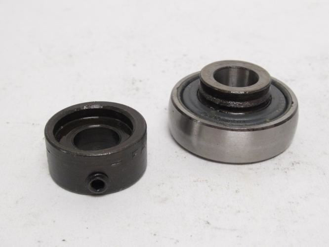 Fafnir RA008RRB; Insert Ball Bearing W/Collar; 1/2"ID x 40mmOD