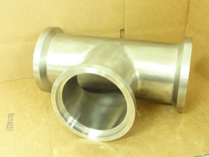 VNE JB#861015; Socket Weld Sanitary Tee; 4"ID; T316L