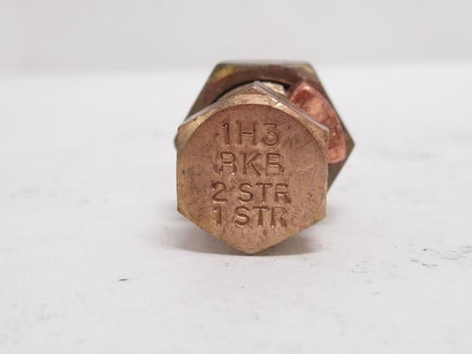 T&B 1H3; Bronze Alloy Split-Bolt Connector; 2STR/1STR