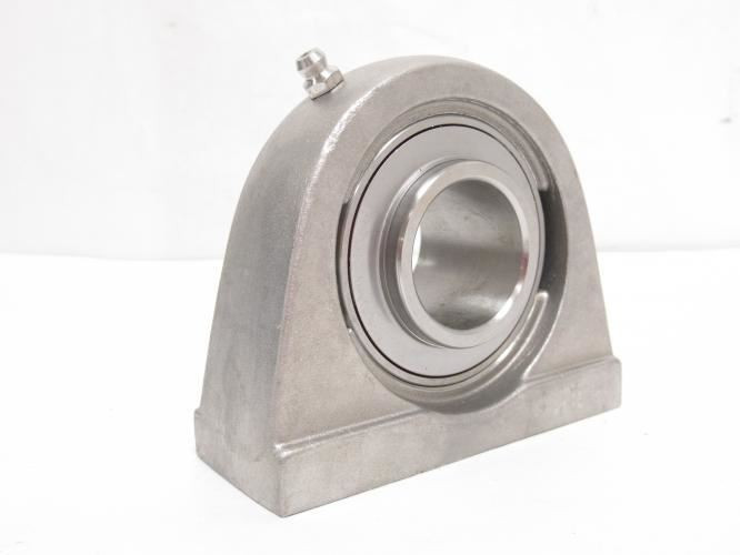 NTN SUCPA206-20; Pillow Block Bearing SS; 1-1/4"ID; Tapped Base