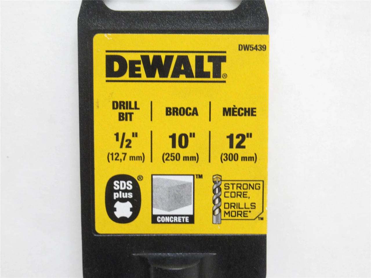 DeWALT DW5439; SDS Plus Hammer Drill Bit; 25/64" x 12"