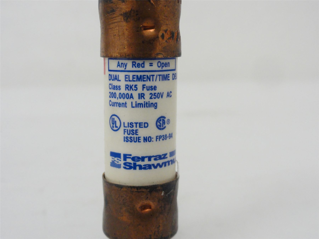 Ferraz Shawmut TR30R; Fuse; 30A; 250VAC; Tri-Onic