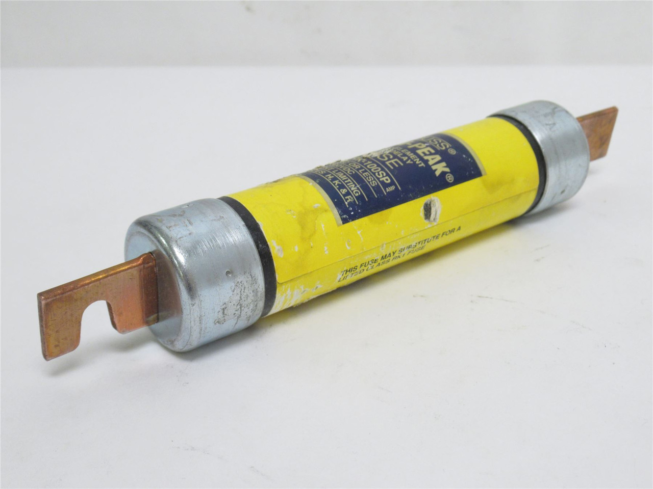 Bussmann LPS-RK-100SP; Time Delay Fuse; 100A; 600VAC/300VDC