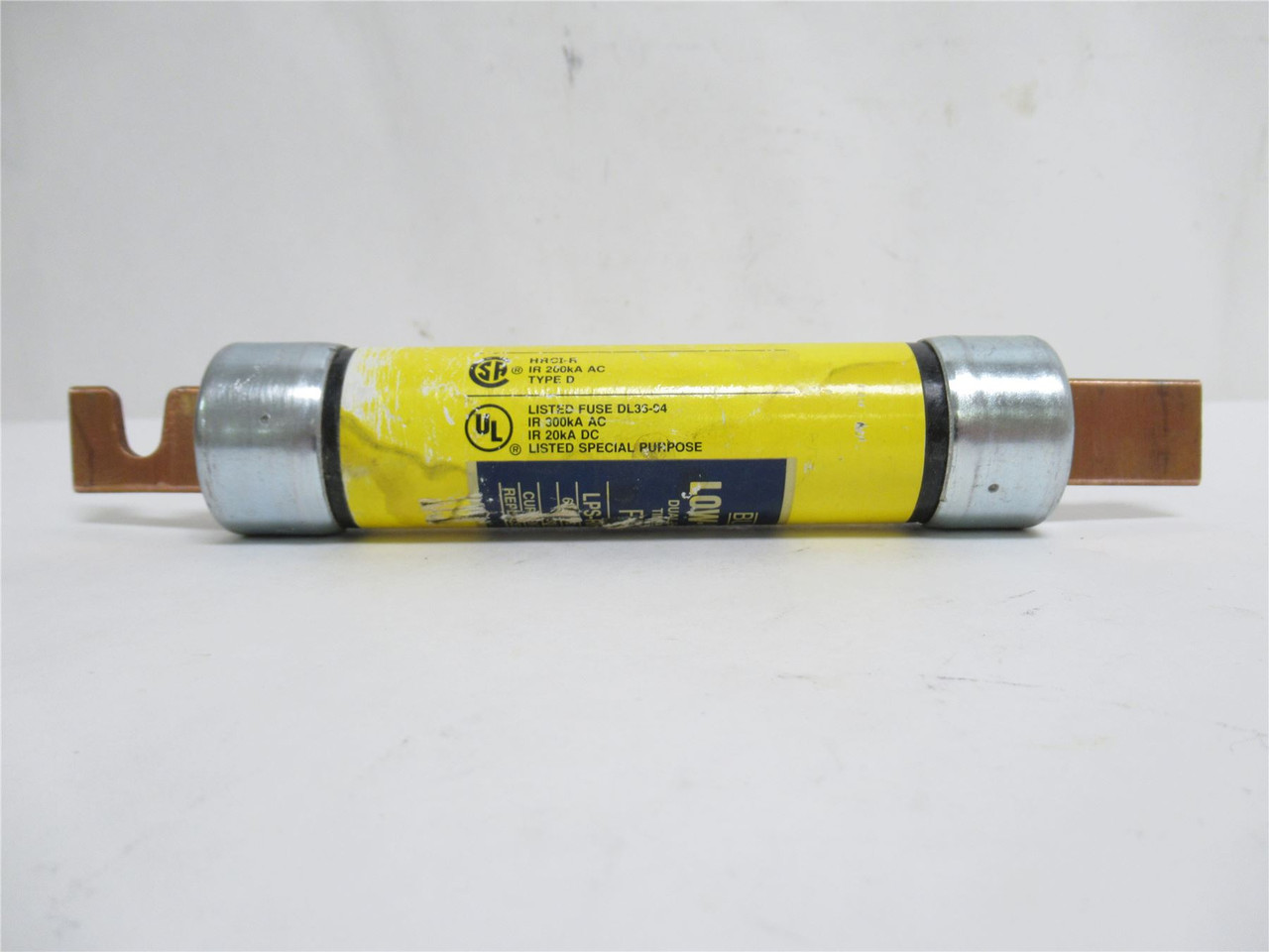 Bussmann LPS-RK-100SP; Time Delay Fuse; 100A; 600VAC/300VDC