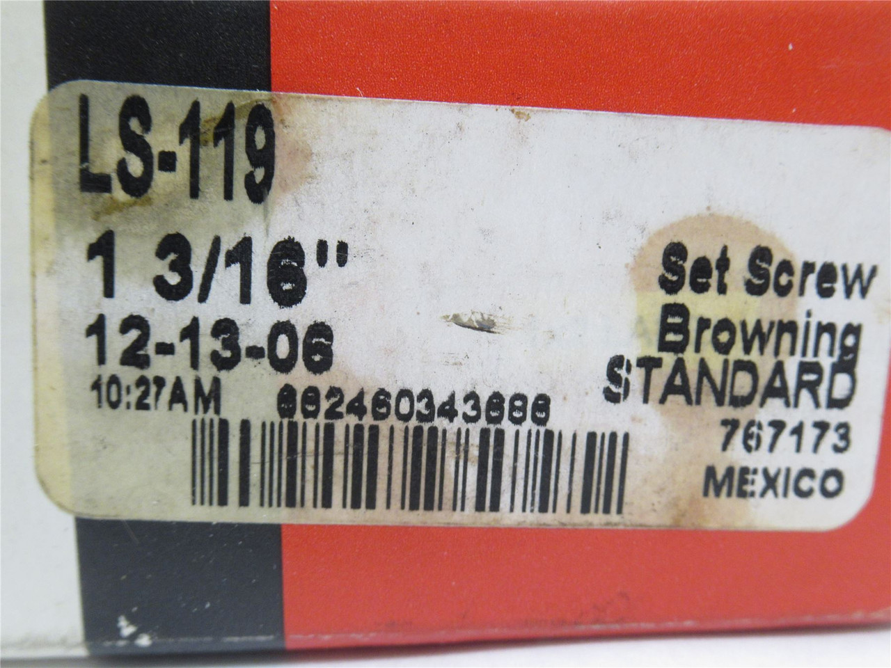 Browning LS-119; Ball Bearing Insert; 1-3/16"ID x 62mmOD
