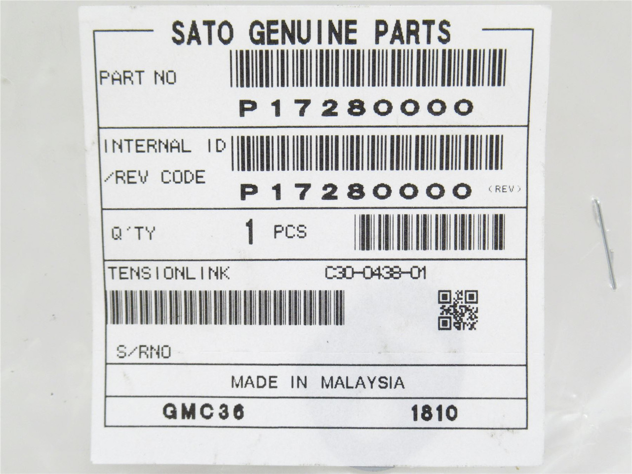 Sato P17280000; Link Tensioner Tool