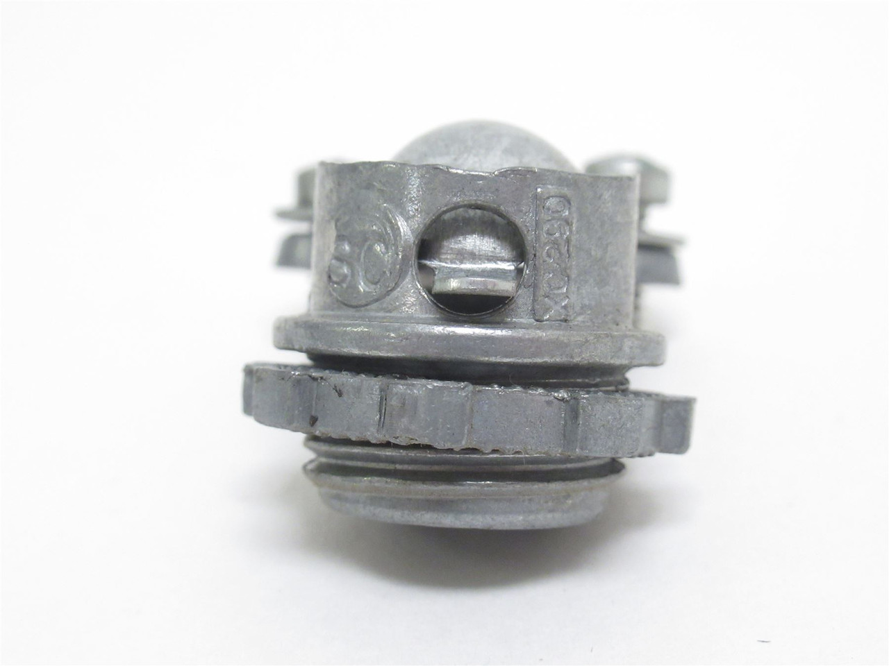 Steel City XC-290; Lot-16 Conduit Connector; 90Deg; Size: 3/8"
