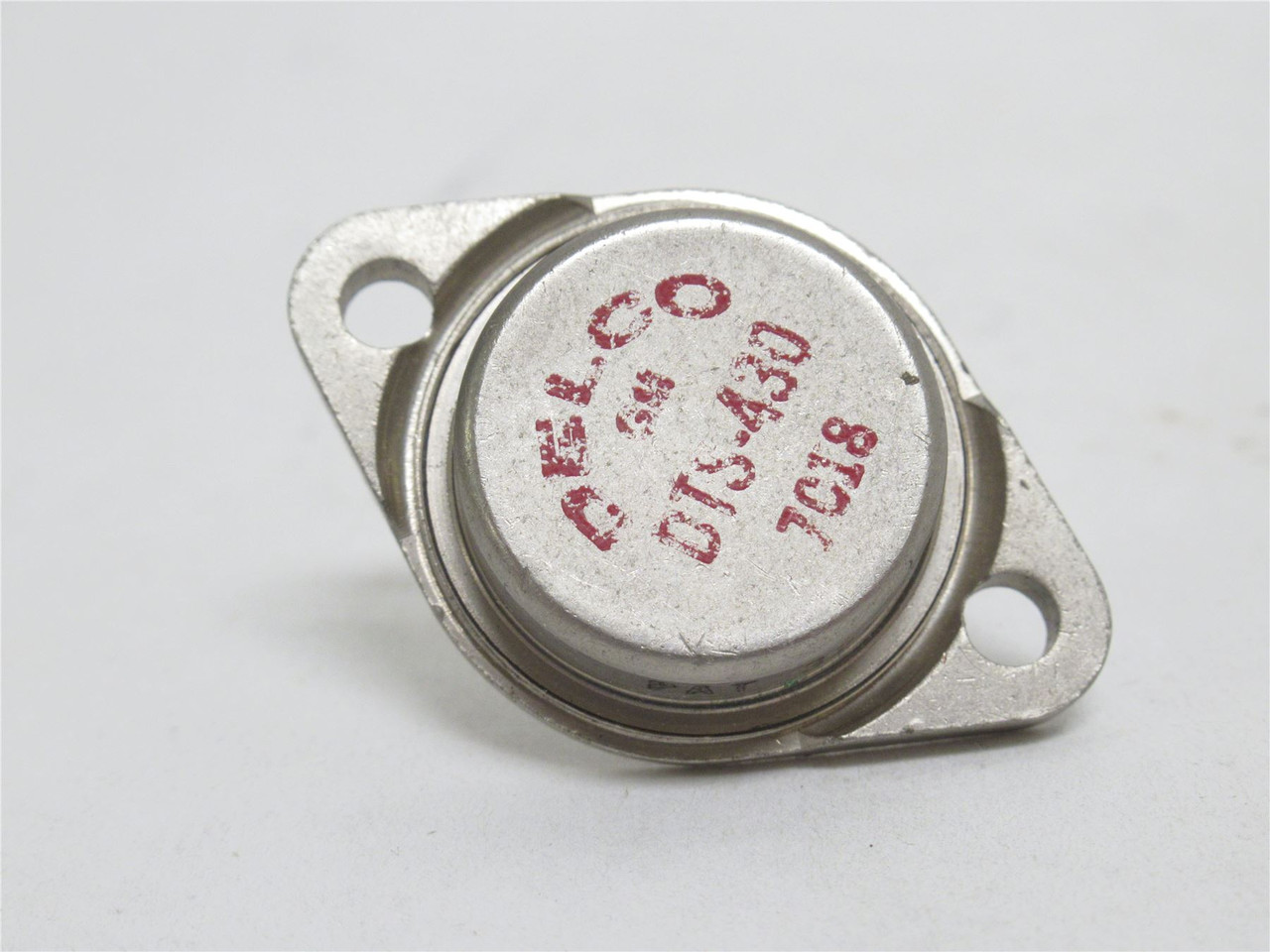 Delco DTS-430; Discrete Radio Transistor; 300V