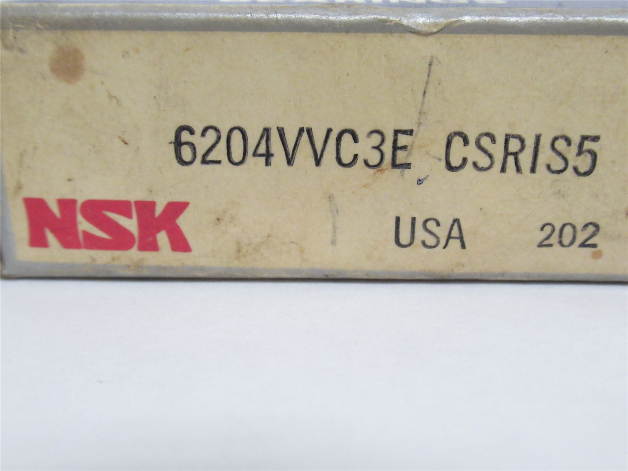 Koyo 6204VVC3E; Ball Bearing 20mmID x 47mmOD x 14mm Wide