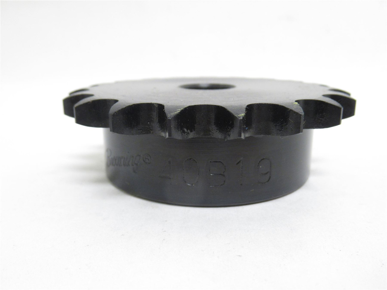 Browning 40B19 x 5/8; Sprocket #40; 19 Teeth No KeyWay 5/8"ID