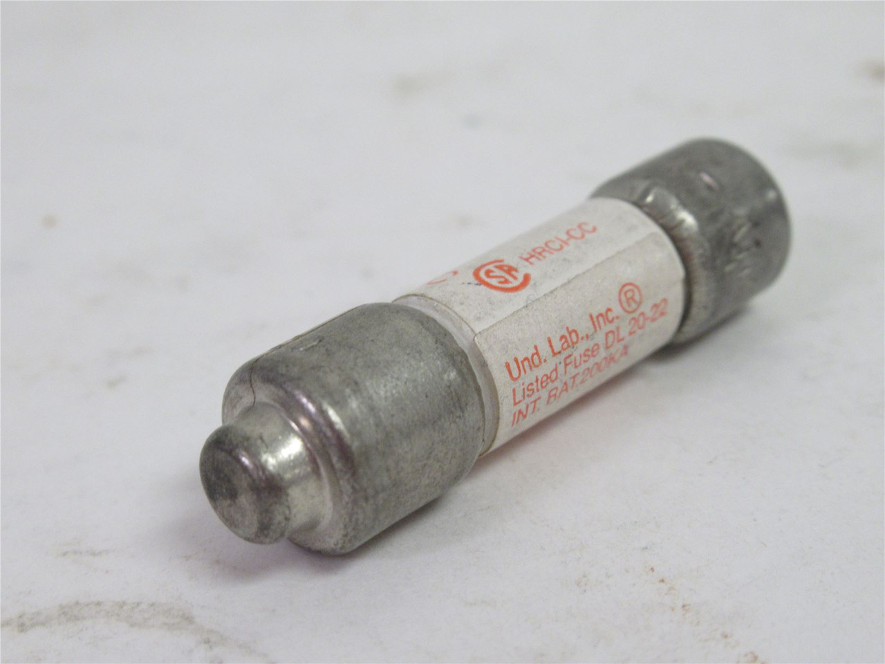 Gould ATMR-1/10; Lot-4 Time Delay Fuse; 1/10A; 600VAC
