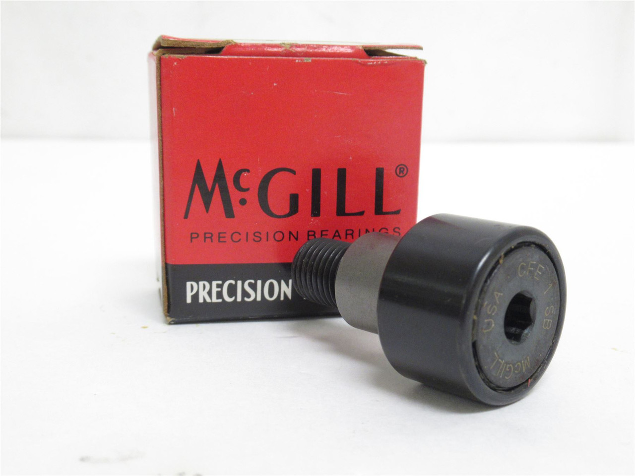 McGill CFE 1 SB; Cam Follower; Roller: 1"OD x 5/8" Width