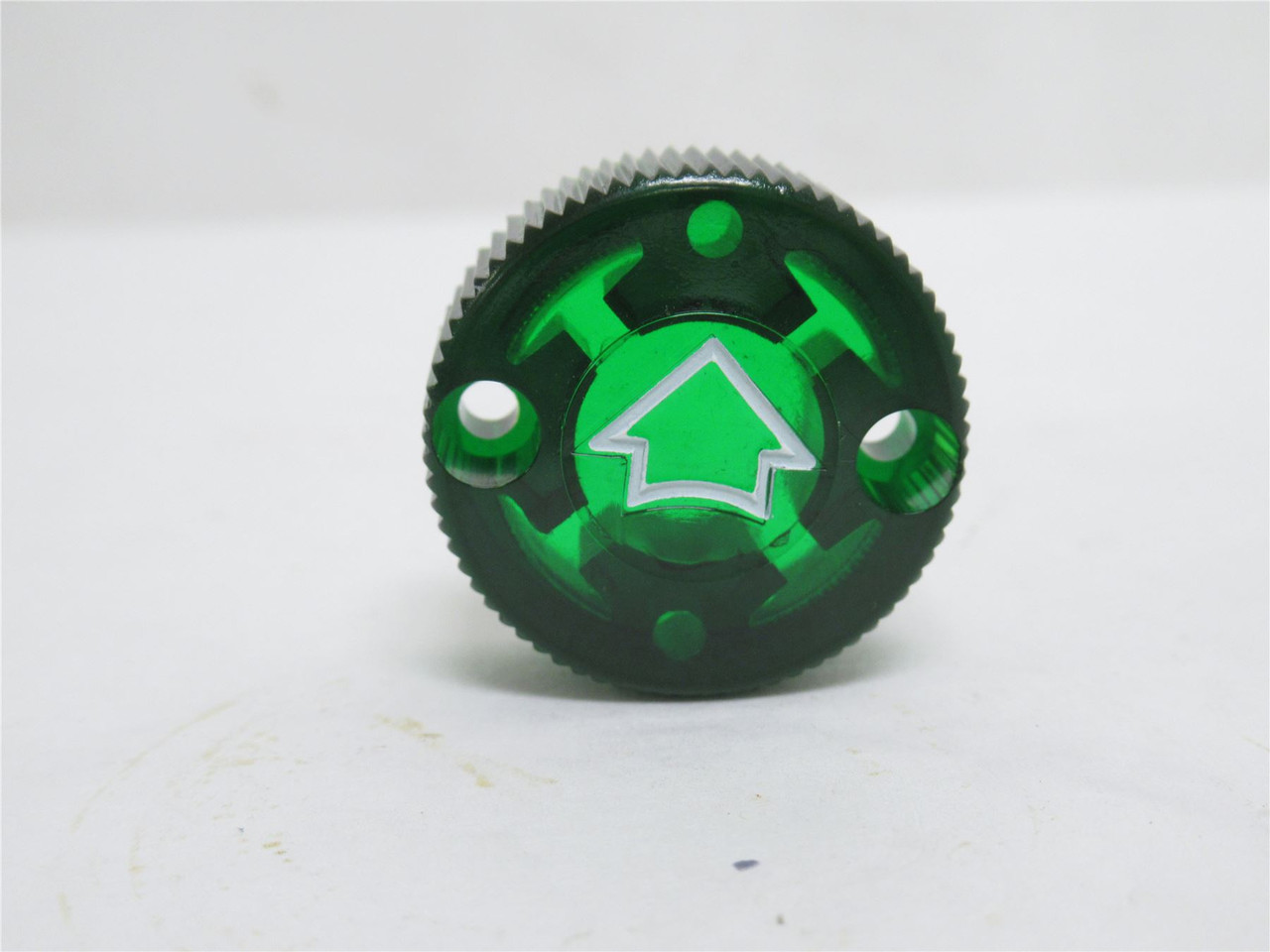 Eaton 10250TEG; Illuminated; Green; Knob; Size: 30.5mm