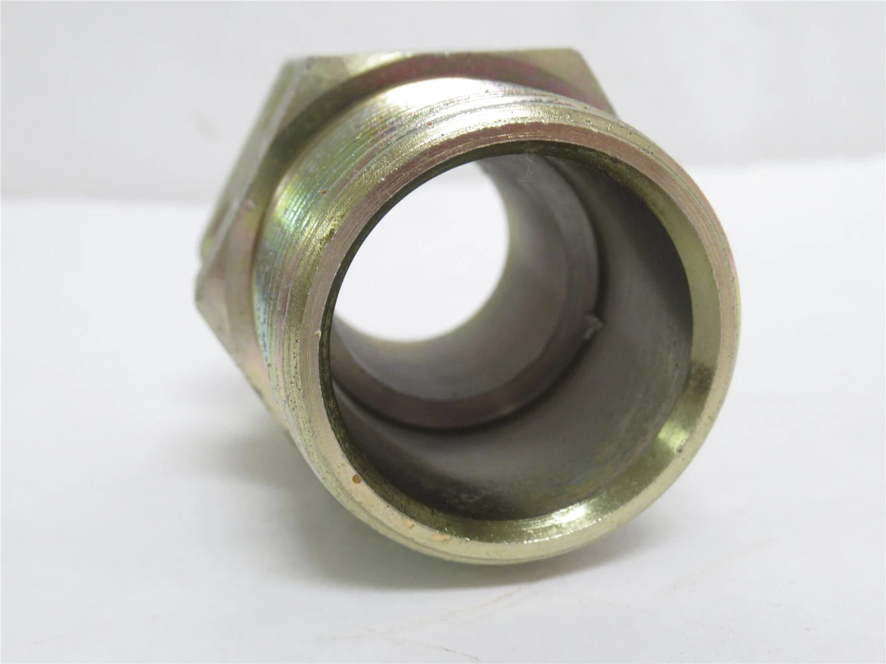 Brennan 1404-20-20; Straight Adaptor 1-1/4 NPT  x 1-1/4 NPT