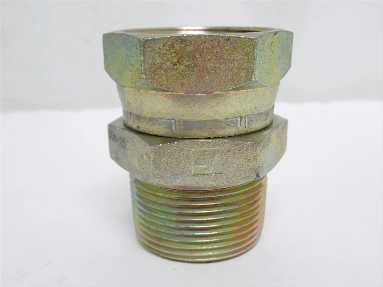 Brennan 1404-20-20; Straight Adaptor 1-1/4 NPT  x 1-1/4 NPT