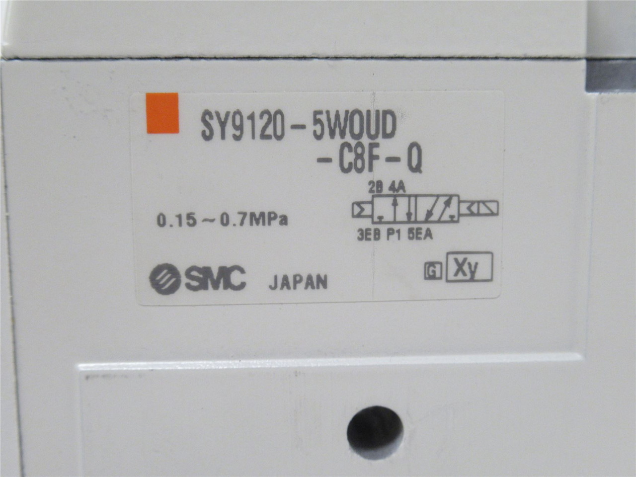 SMC SY9120-5WW0UD-C8F-Q; Air Solenoid Valve; 0.15-0.7MPa