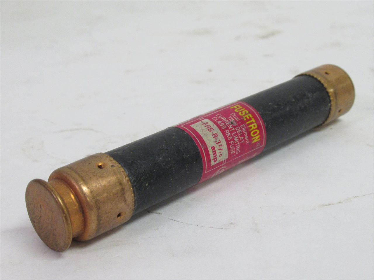 Bussmann FRS-R-3-2/10; Lot-3 Fusetron Time Delay Fuse; 3.2A