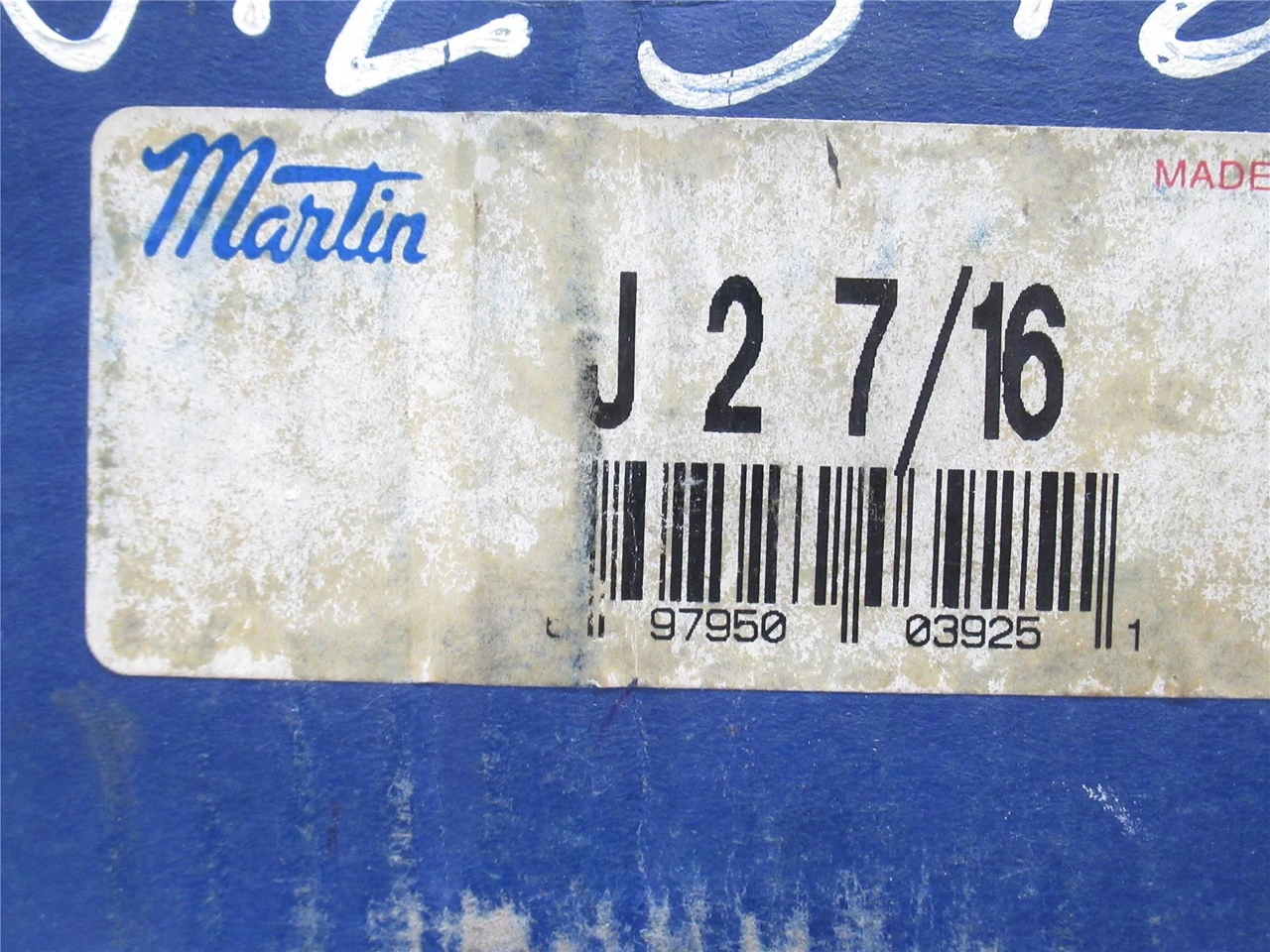 Martin J 2-7/16; QD Bushing; 2-7/16" ID; Flange OD 7-1/4"