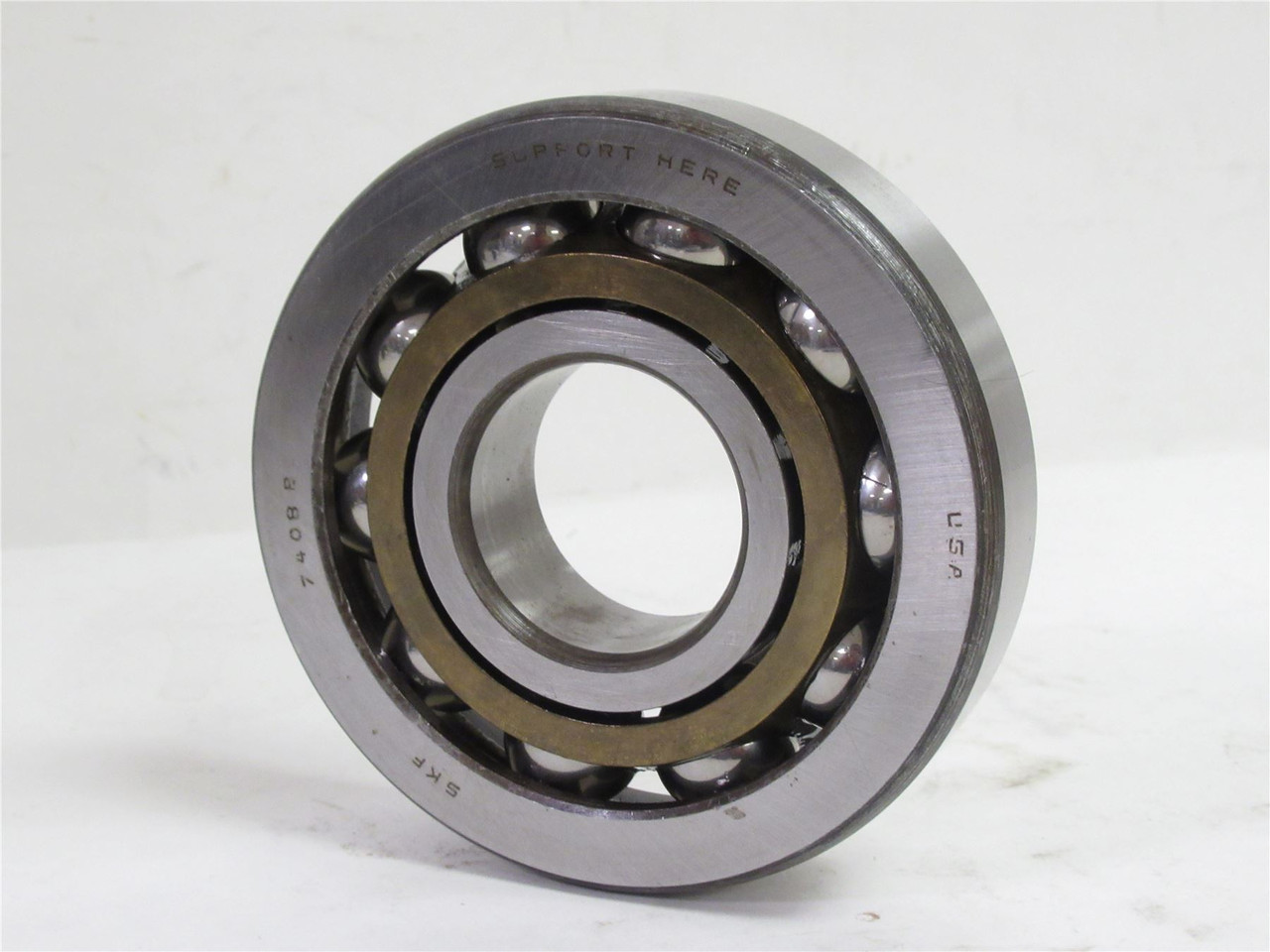 SKF 7408 BM; Ball Bearing; 40mm ID; 110mm OD; 27mm W