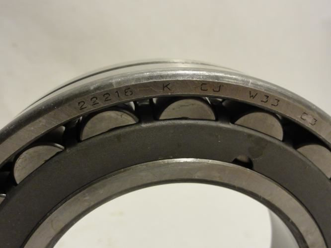 Torrington 22216 K CJ W33; Spherical Roller Bearing; 80mm ID