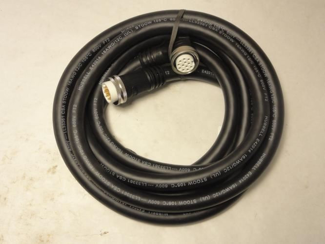 Hubbell HJMA12112B; Cable Assembly 11-Pole 8A