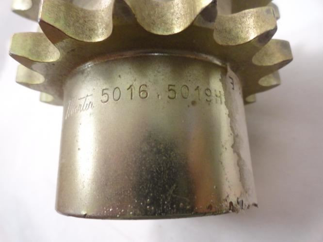 Martin 5016/5019H-2; Dual Sprocket # 50; 2"ID