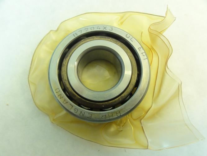 RHP B7204X32TFL; Ball Bearing; 20mm ID; 47mm OD; 14mm Width