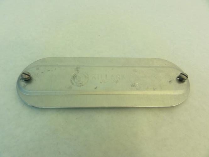 Killark OL-450; Aluminum Conduit Cover; 1-1/4" Hub Size