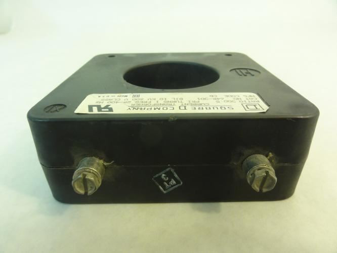 Square D 64R-301; Current Transformer; 300:5 Ratio; 600V