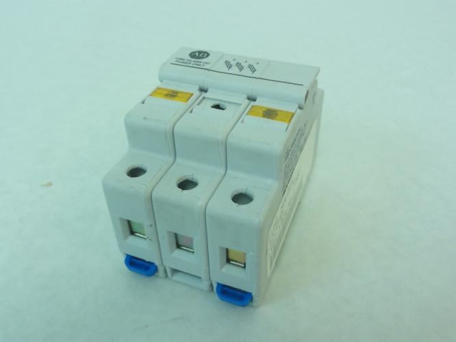 Allen-Bradley 1492-FB3C30-L; Fuse Holder; 3 Pole; 30A; 600V