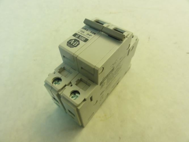 Allen-Bradley 1492-CB2-G100; Circuit Breaker; 2P; 10A; 277/480V