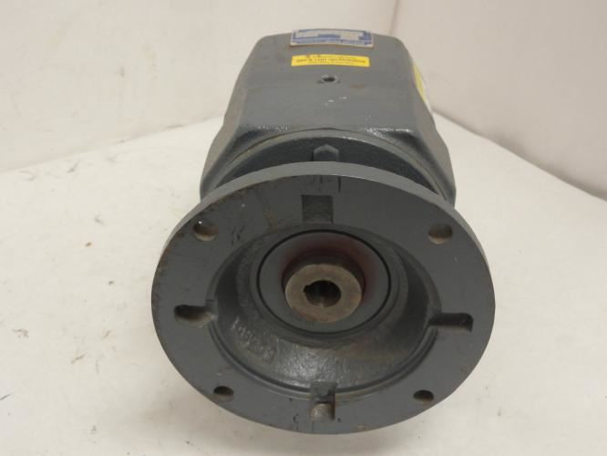 Boston Gear F843B-56K-B5; Gear Reducer; 54:28 Ratio; .76Hp In