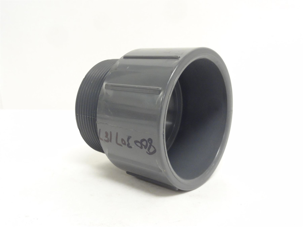 Charlotte 836-030; PVC Adapter; 3" Socket x 3NPT; Sch: 80