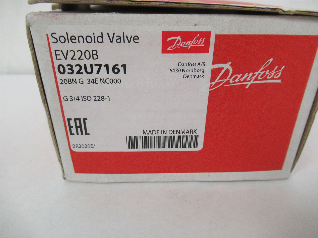 Danfoss EV220B; Solenoid Valve 3/4" 2/2