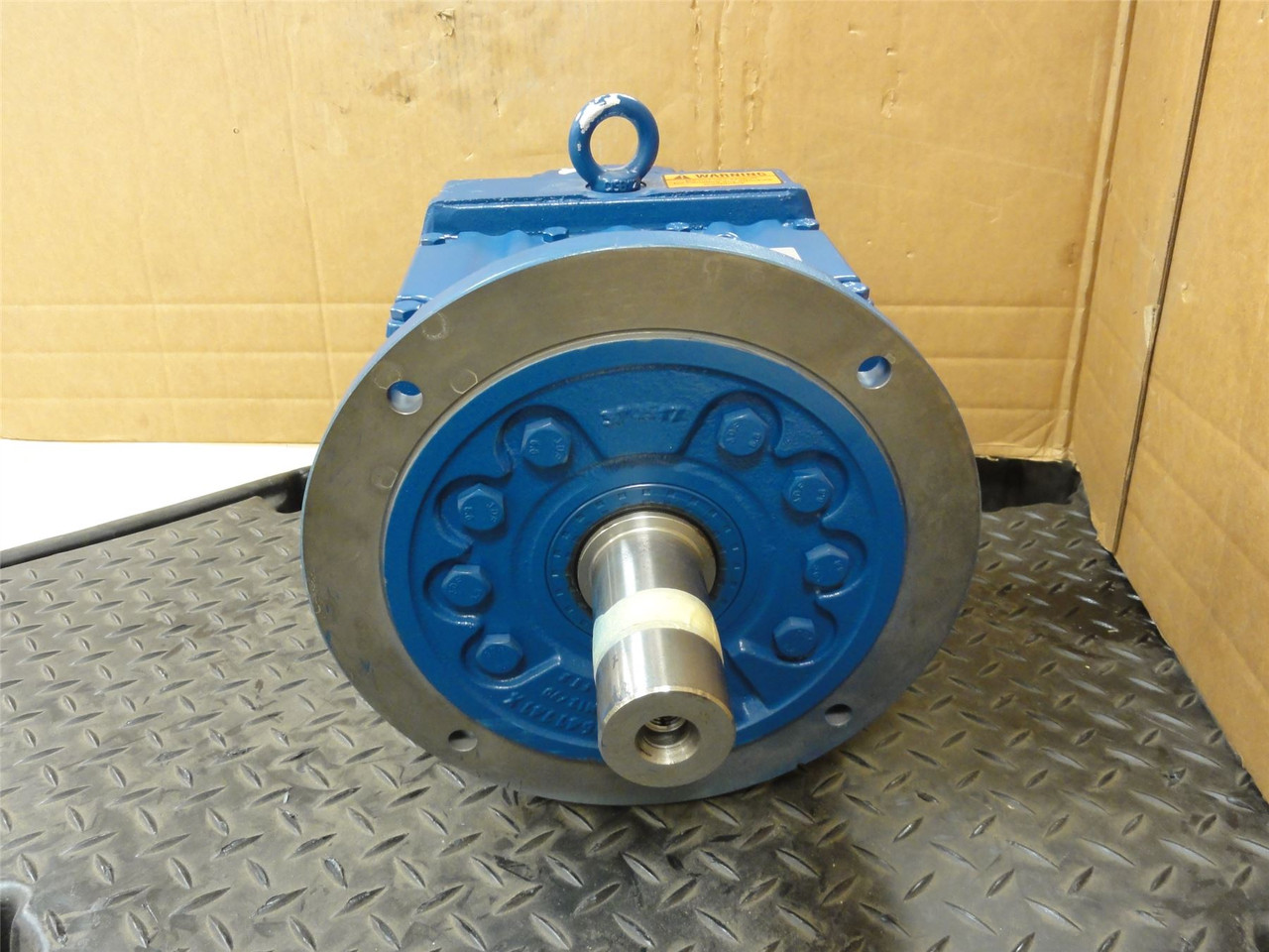 SEW RF87DRN80M4; AC Gear Motor; 246.54:1 Ratio; 1HP; 380-400V