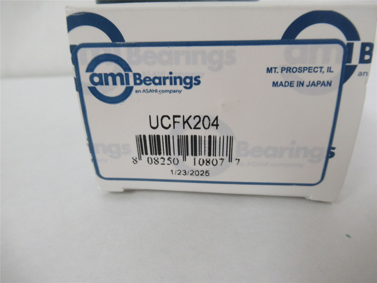 AMI UCFK204; Flange Bearing 3 Bolt 20mm ID