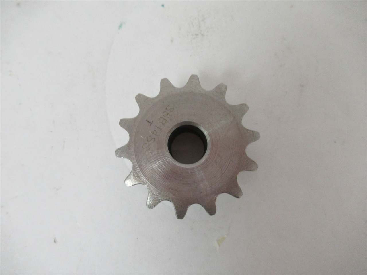 US Tsubaki 35B14SS; Sprocket #35Chain 1/2" ID 14Teeth SS