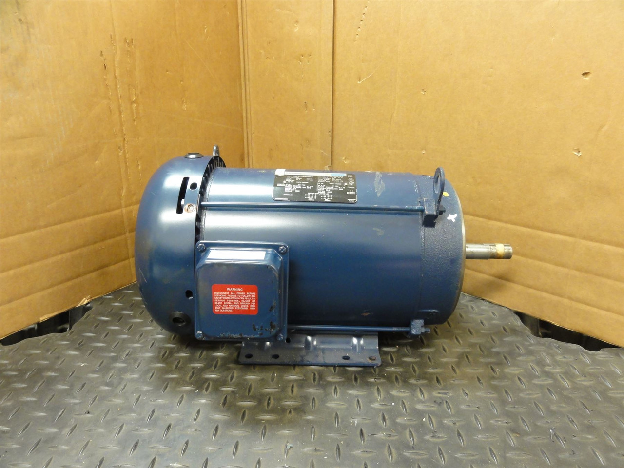 Leeson GT3118A; AC Pump Motor 10HP; 230/460V; 3600RPM; 3PH