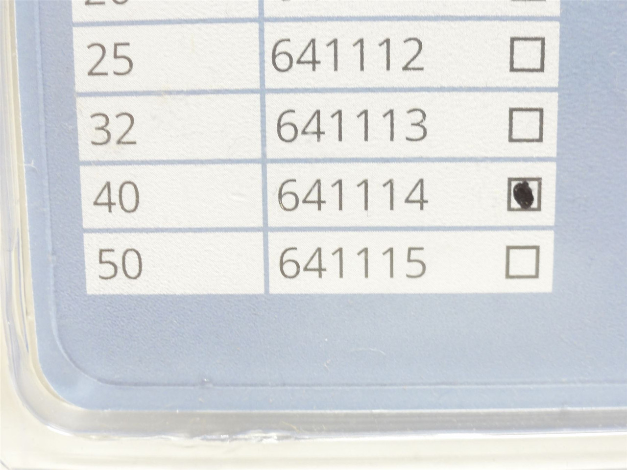 Burkert 641114; Graphite Fluid Control Seal; Size: 40mm/DN40