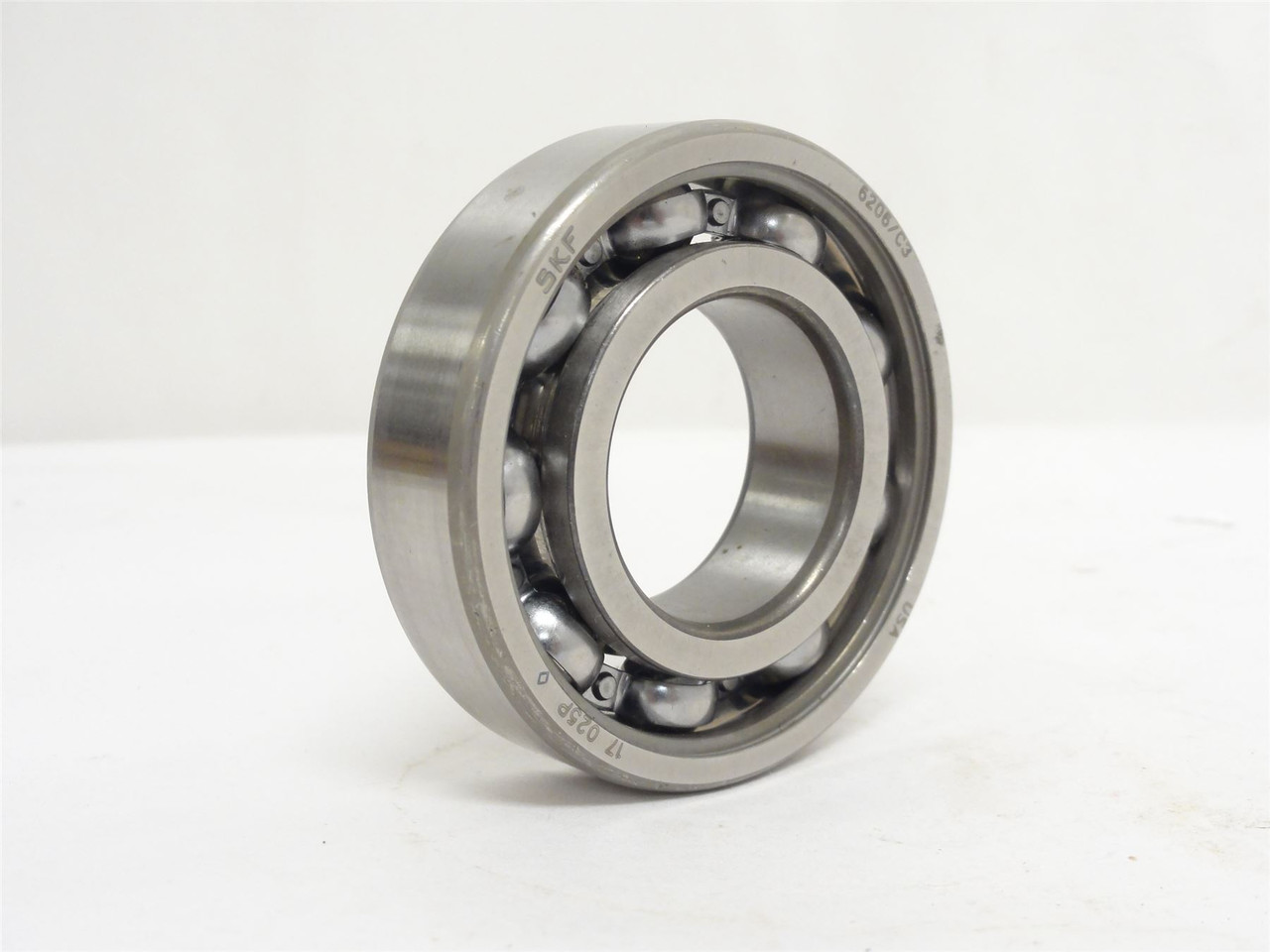 SKF 6206-JEM; Ball Bearing 30mmID x 62mmOD x 16mm Wide