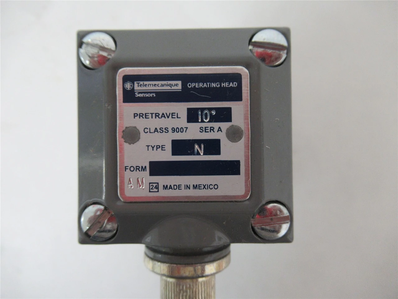 Telemecanique 9007C52N2; Limit Switch 10A NO/NC 600V