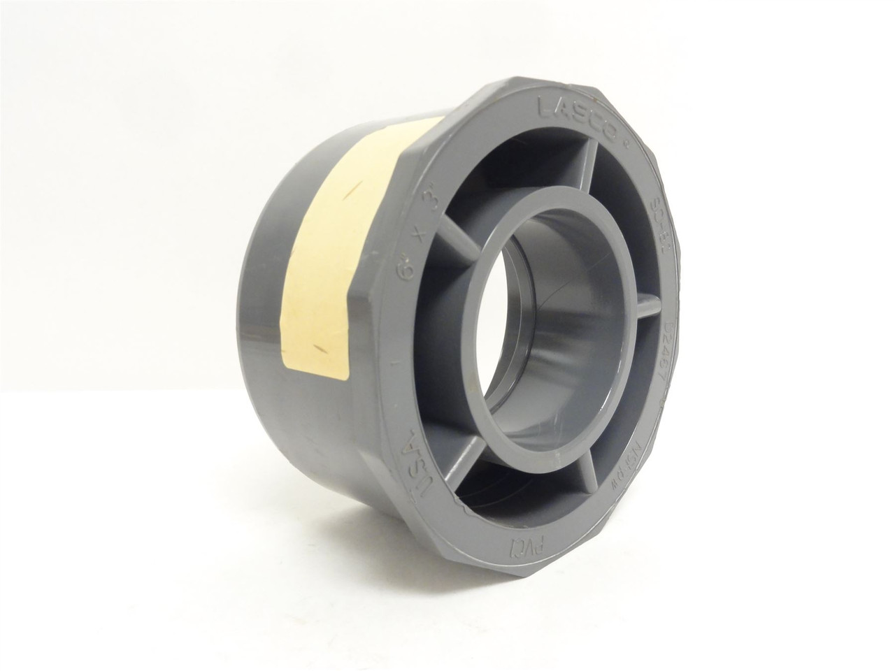 Lasko 837-530; Reducing Spigot; 6" x 3" SPG x S; Sch: 80