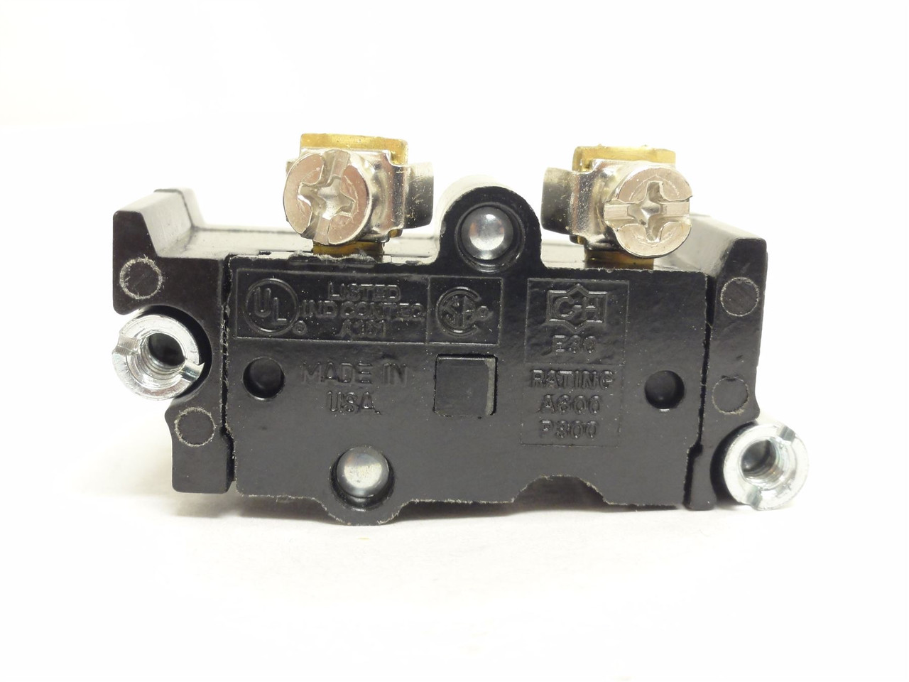 Eaton E30KLA1; Contact Block; 10A; 600V; 1 Pole