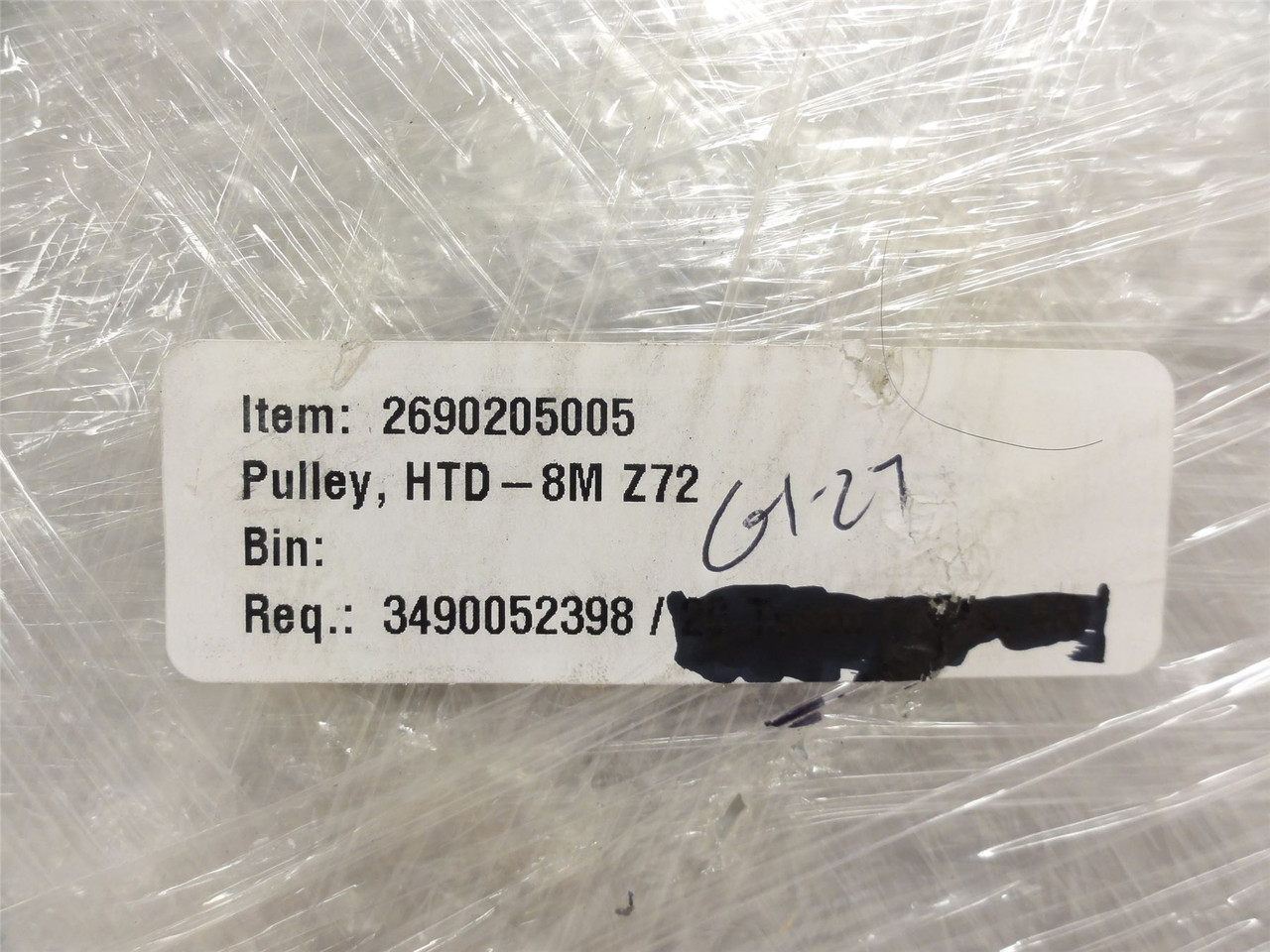 ILAPAK 2690205005; Gear Belt Pulley 8M; 72 Teeth; 5/8"ID