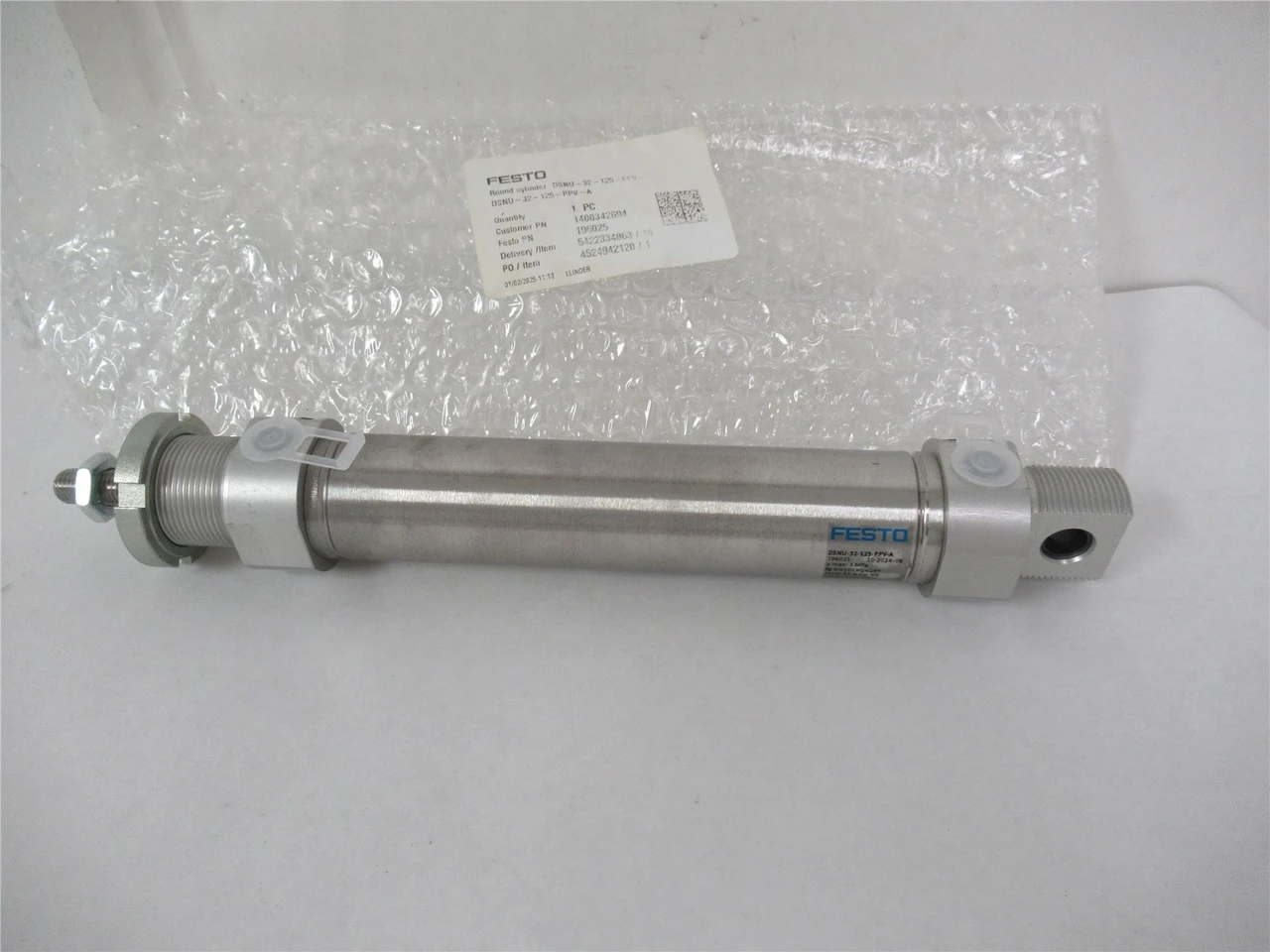 Festo DSNU-32-125-PPV-A; Air Cylinder 32mmB x 125mmStroke